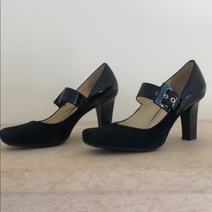 Franco Sarto buckle pumps
